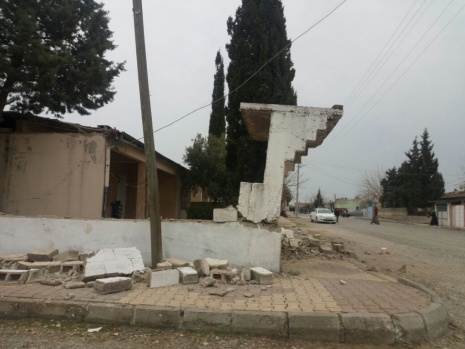 Depremin ardından ilk görüntüler