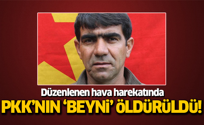 PKK’nın beyni öldürüldü