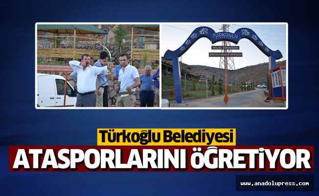 Türkoğlu Belediyesi Ata sporlarını öğretiyor