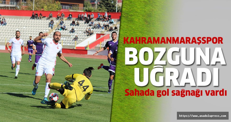 Kahramanmaraşspor gol yağmuruna tutuldu!
