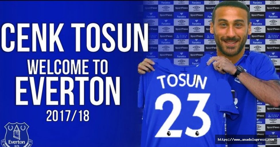 Cenk Tosun'un Everton'a transferi bitti!