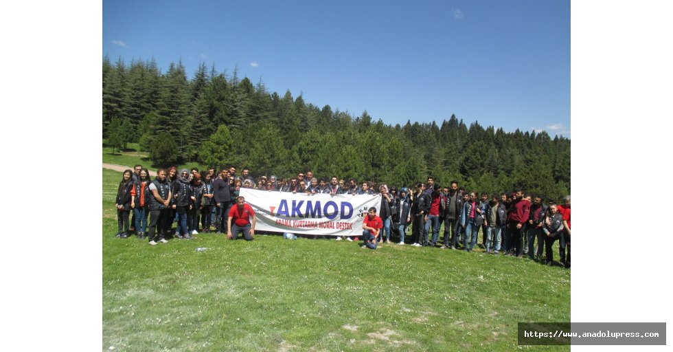 Akmod Gönüllüleri Kamp Yaptı