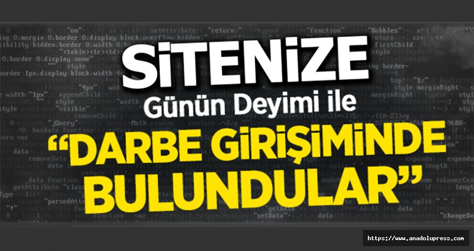 Anadolupress. com’a siber saldırı!