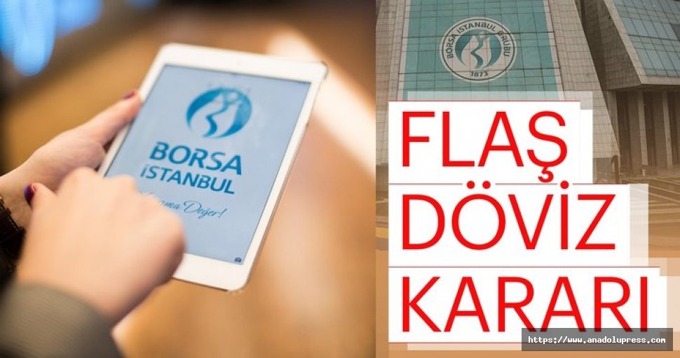 Borsa İstanbul'dan Flaş Açıklama