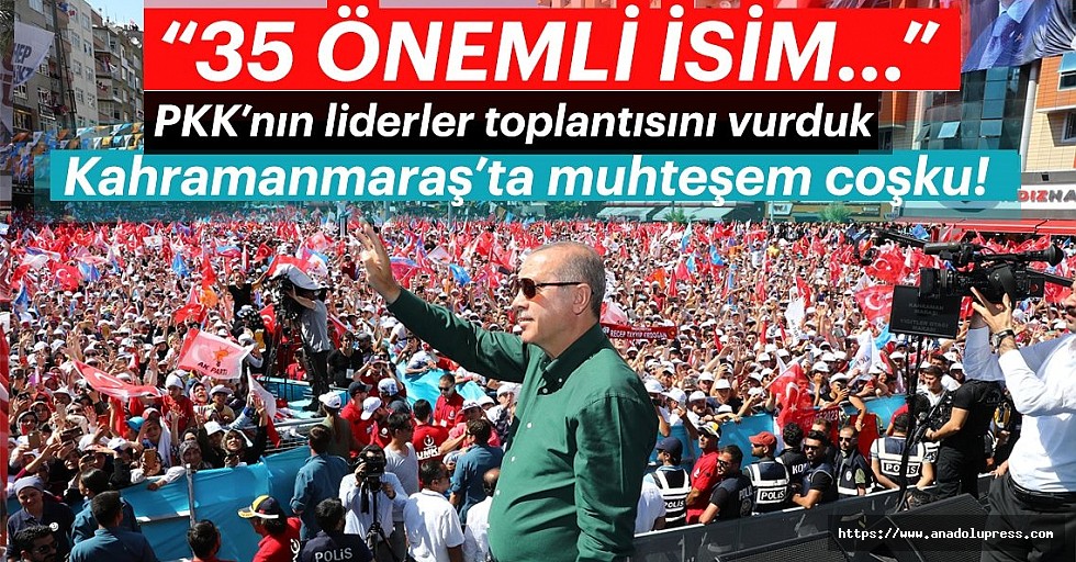 Cumhurbaşkanı Erdoğan, Kahramanmaraş’ta önemli açıklamalarda bulundu