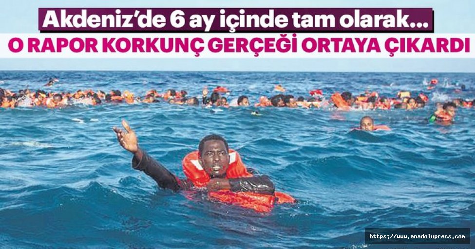Akdeniz 6 Ayda 1.400 Sığınmacıyı Yuttu