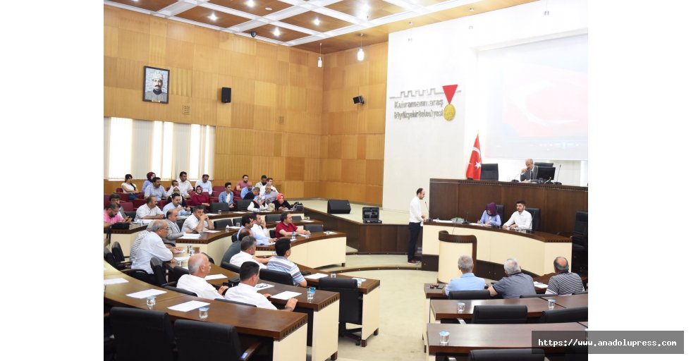 Dulkadiroğlu Belediyesi Temmuz Ayı Meclis Toplantısı
