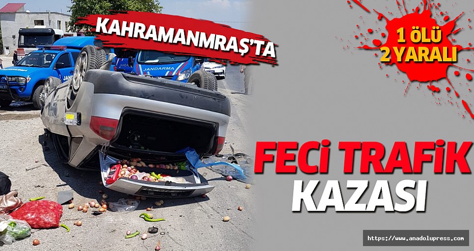 Kahramanmaraş'ta trafik kazası; 1 vatandaşımız hayatını kaybetti