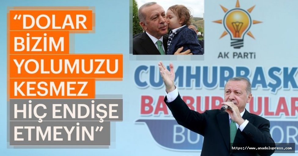 Başkan Erdoğan: Dolar Bizim Yolumuzu Kesmez Hiç Endişe Etmeyin