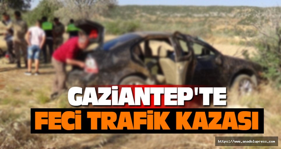 Gaziantep'te Feci  Trafik Kazası
