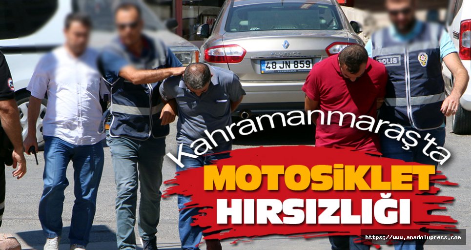 Kahramanmaraş'ta Motosiklet Hırsızlığı
