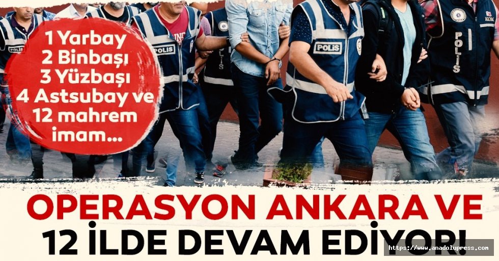  Ankara'da başsavcı düğmeye bastı!