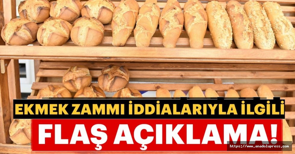 Bakan Pakdemirli'den flaş ekmek zammı açıklaması