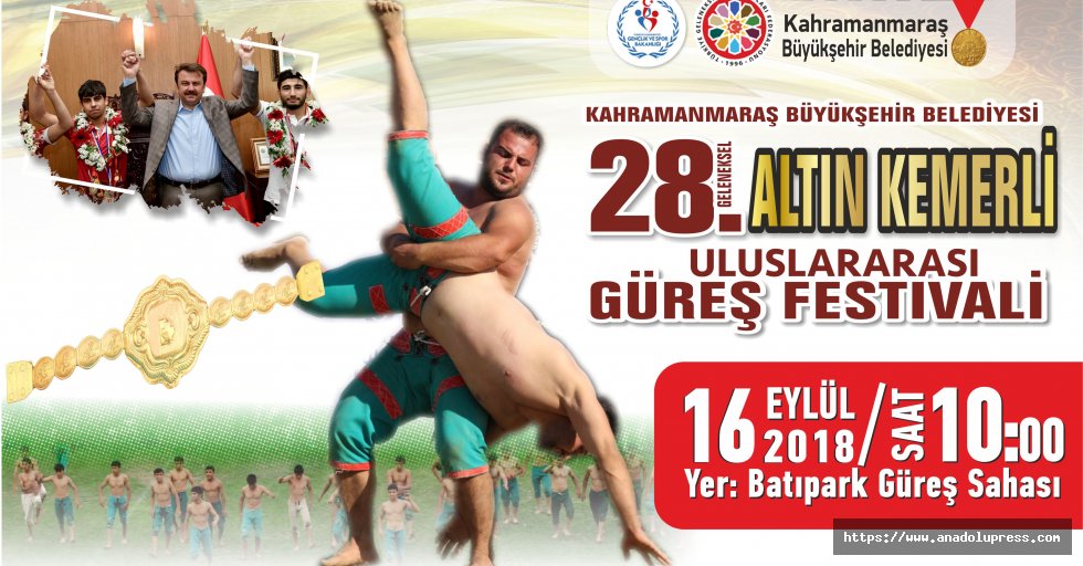 Büyükşehir’den Geleneksel Uluslararası Güreş Festivali