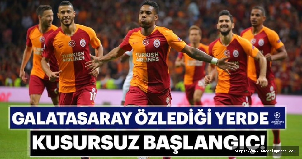 Galatasaray'dan Devler Ligine muhteşem başlangıç