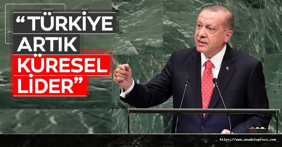 ‘Türkiye artık küresel lider’