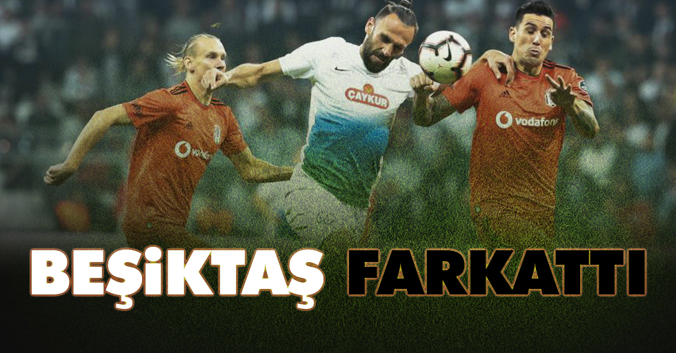Beşiktaş Farklı Kazandı