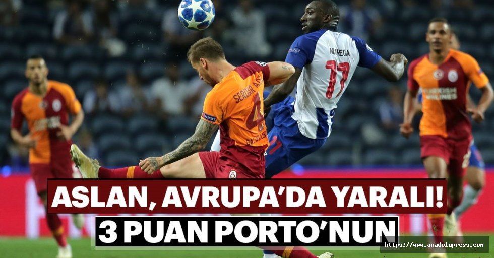 Galatasaray oynadı, Porto kazandı