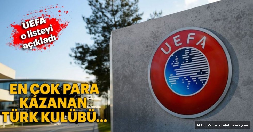 UEFA'dan Türk kulüplerine 68 milyon avro