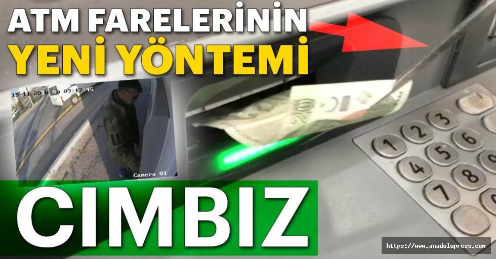 'Cımbızlı' ATM hırsızına suçüstü