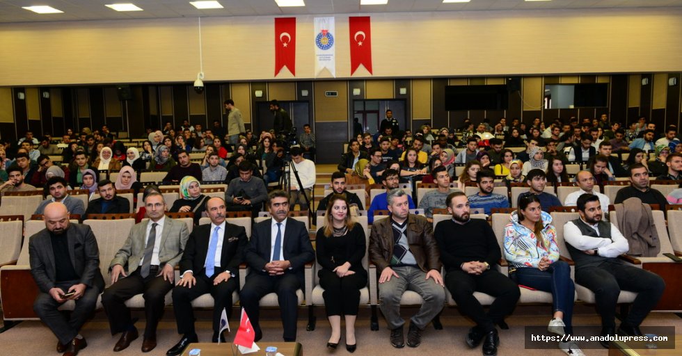 Şahin Balcıoğlu, KSÜ’de “Sevgi ve Başarı” Konulu Söyleşi Gerçekleştirdi