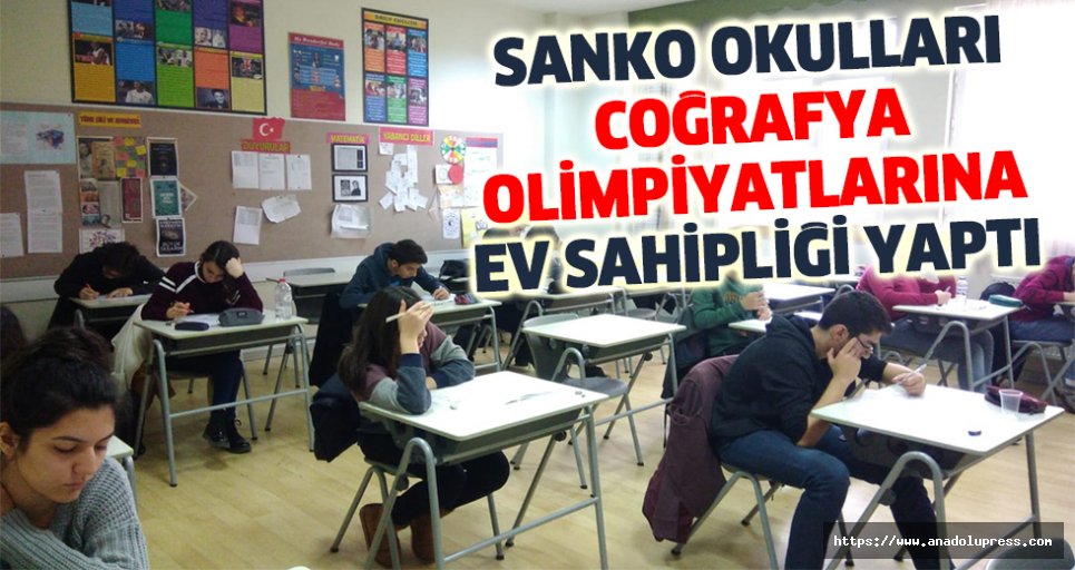 SANKO Okulları Coğrafya Olimpiyatlarına Ev Sahipliği Yaptı