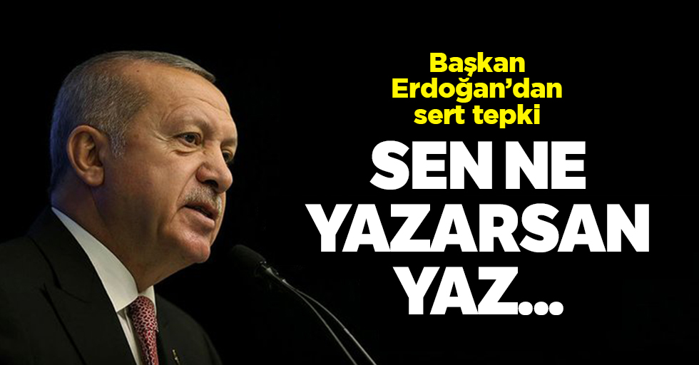 Başkan Erdoğan'dan Financial Times'a sert tepki!