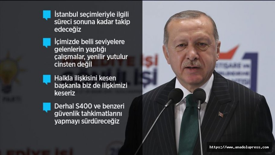 Cumhurbaşkanı: herkesi Türkiye ortak paydasında buluşmaya davet ediyoruz