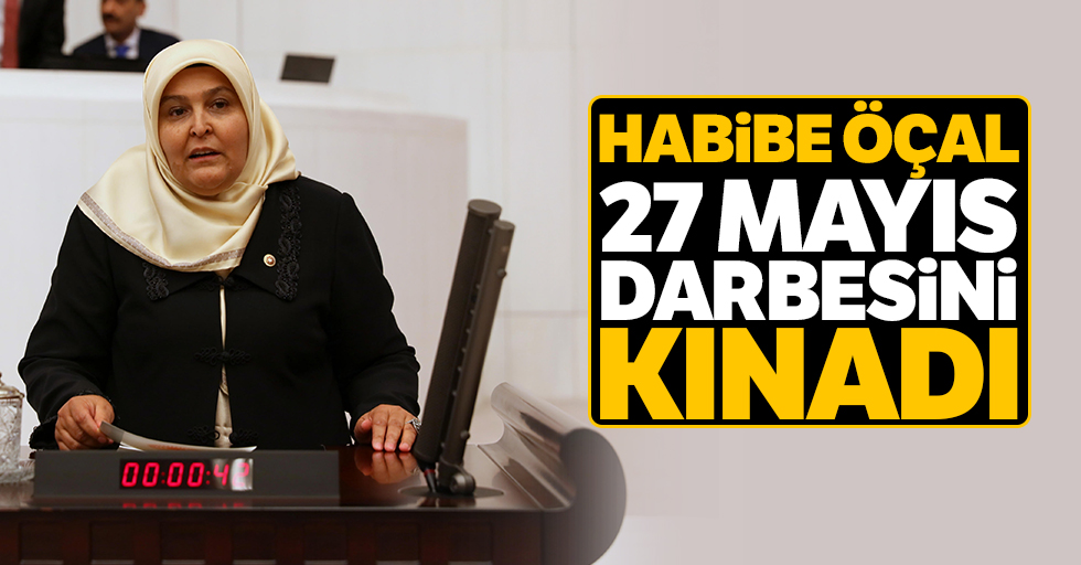 Habibe Öçal, 27 Mayıs Darbesini Kınadı