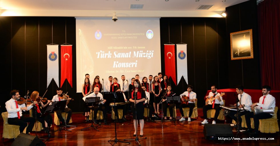 KSÜ’de Türk Sanat Müziği Konseri