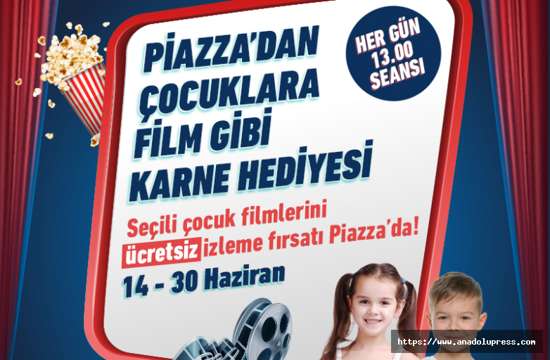 Piazza’dan Çocuklara Film Festivali 