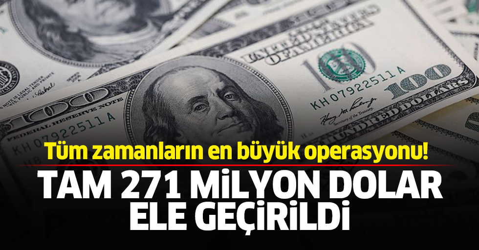 İstanbul'da rekor miktarda sahte dolar ele geçirildi