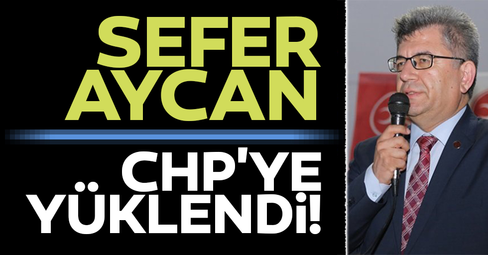 MHP'li Aycan CHP'ye yüklendi!