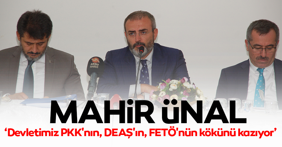 ‘Devletimiz PKK'nın, DEAŞ'ın, FETÖ'nün kökünü kazıyor’