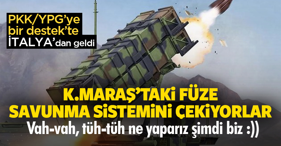 PKK/YPG’ye bir destek’te İtlaya’dan! Kahramanmaraştaki birliği çekiyorlar