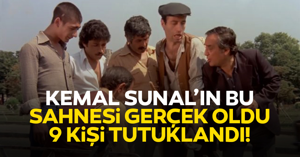 Kemal Sunal'ın sahnesi gerçek oldu! Ankara'da "üçkağıtçılar"a operasyon: 9 kişi tutuklandı