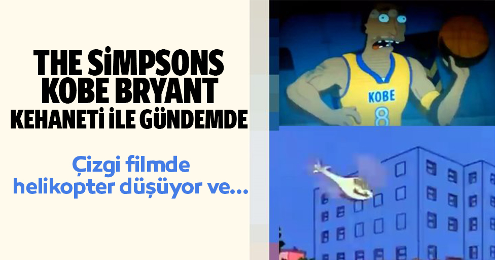 The Simpsons Kobe Bryant Kehaneti İle Gündemde