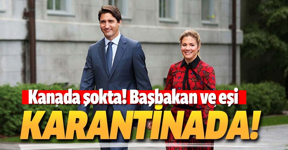 Kanada Başbakanı Justin Trudeau'nun eşi Sophie Trudeau Koronavirüs'e yakalandı