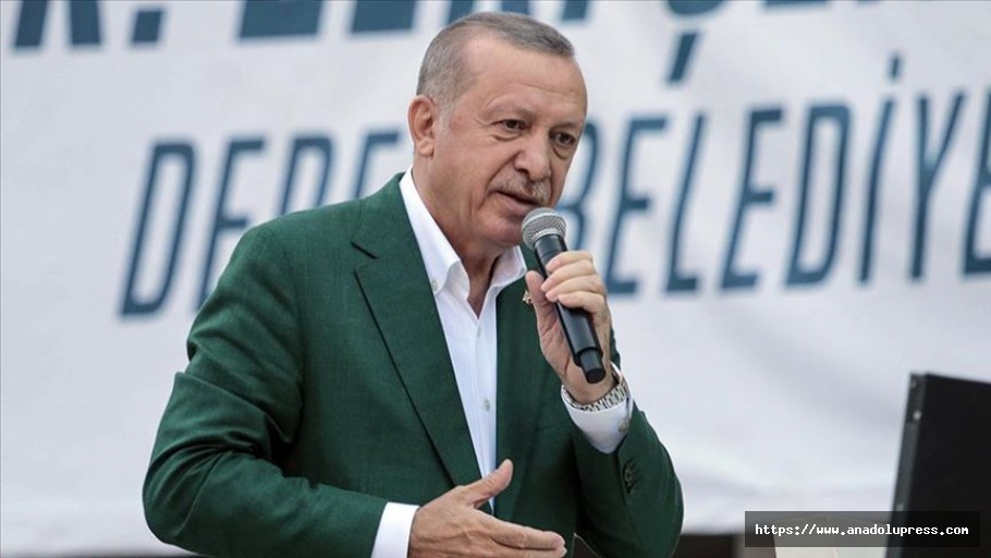 Başkan Erdoğan afet bölgesinde