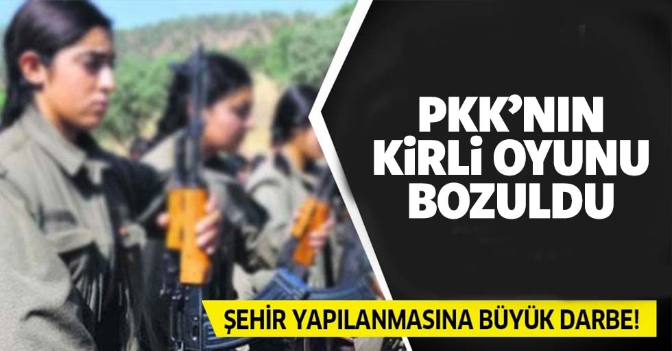 PKK'nın kirli oyunu ellerinde patladı! Ailelerin yardımıyla şehir yapılanması çökertildi
