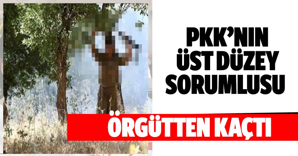 PKK’nın üst düzey sorumlusu örgütten kaçtı