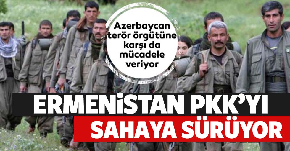 Ermenistan PKK'yı sahaya sürdü!
