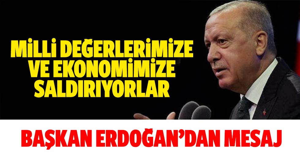 Başkan Erdoğan'dan 29 Ekim mesajı...