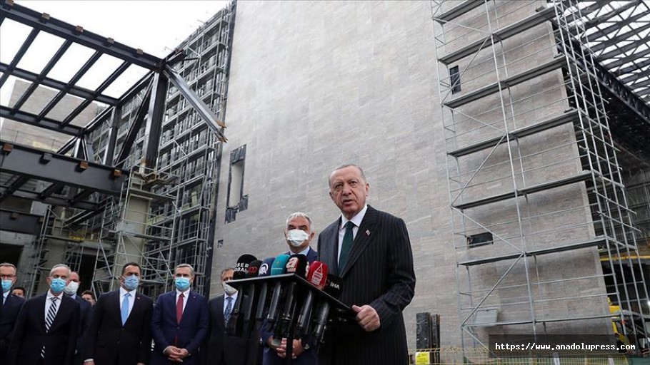 Erdoğan’dan Taksim Cami Açıklaması