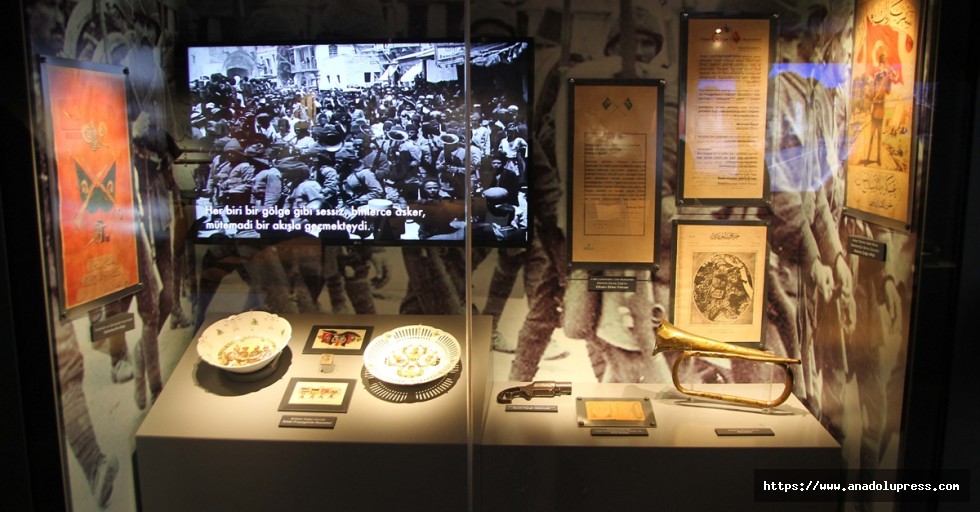 Çanakkale savaşları mobil müzesi Kahramanmaraş’ta ziyarete açıldı