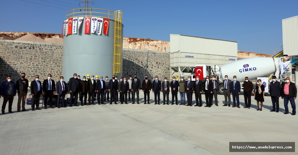 ÇİMKO’nun 25’inci hazır beton tesisi üretime başladı