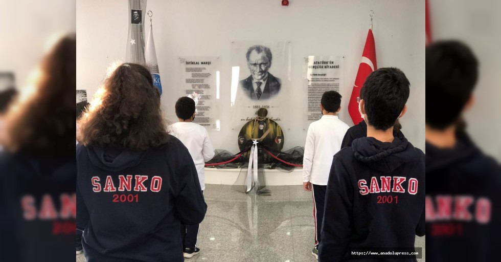 SANKO’da 10 Kasım Atatürk’ü anma günü