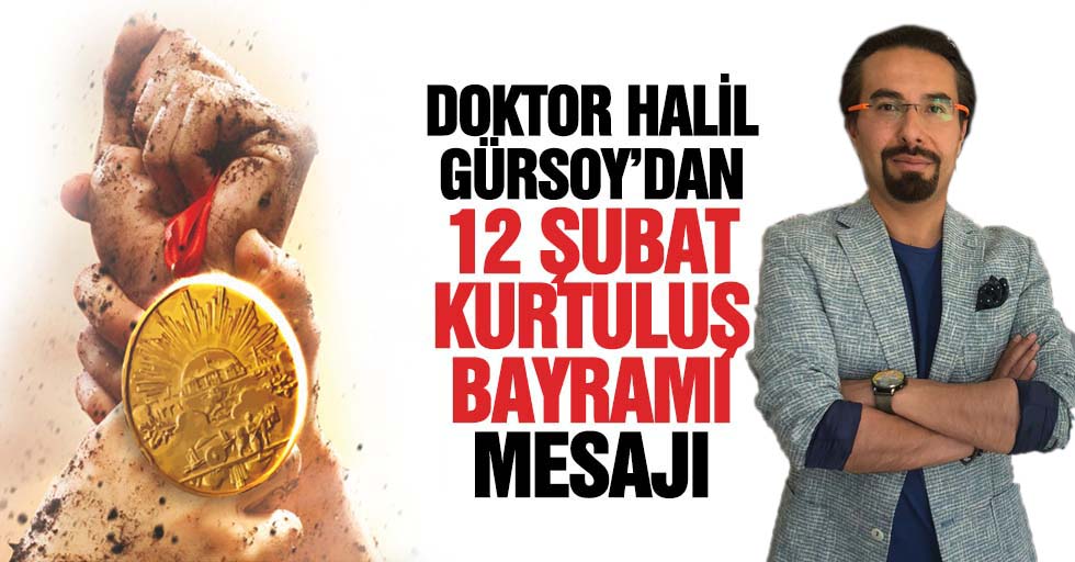 İTÜ ETA Vakfı Doğa Koleji Kurucusu Doktor Halil Gürsoy’dan 12 Şubat mesajı