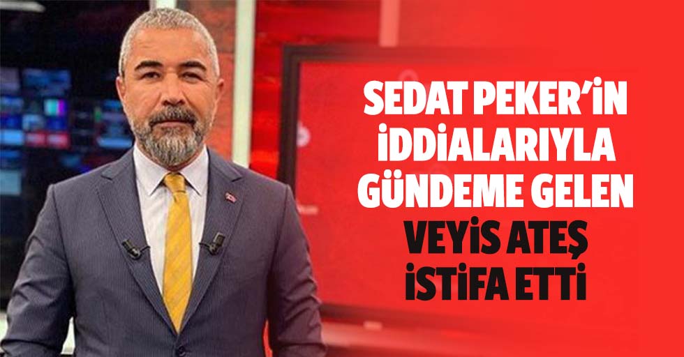Sedat Peker'in iddialarıyla gündeme gelen Veysi Ateş istifa etti