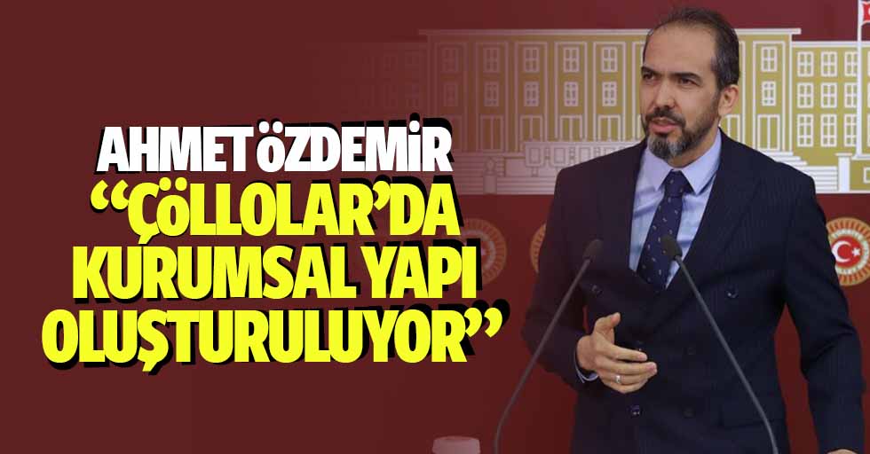 Ahmet Özdemir: “Çöllolar’da kurumsal yapı oluşturuluyor”